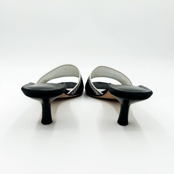 Chanel Sandals Mules Embroidered Slides Low Heels Eu 39, US 8-8.5 - Picture 6 of 14